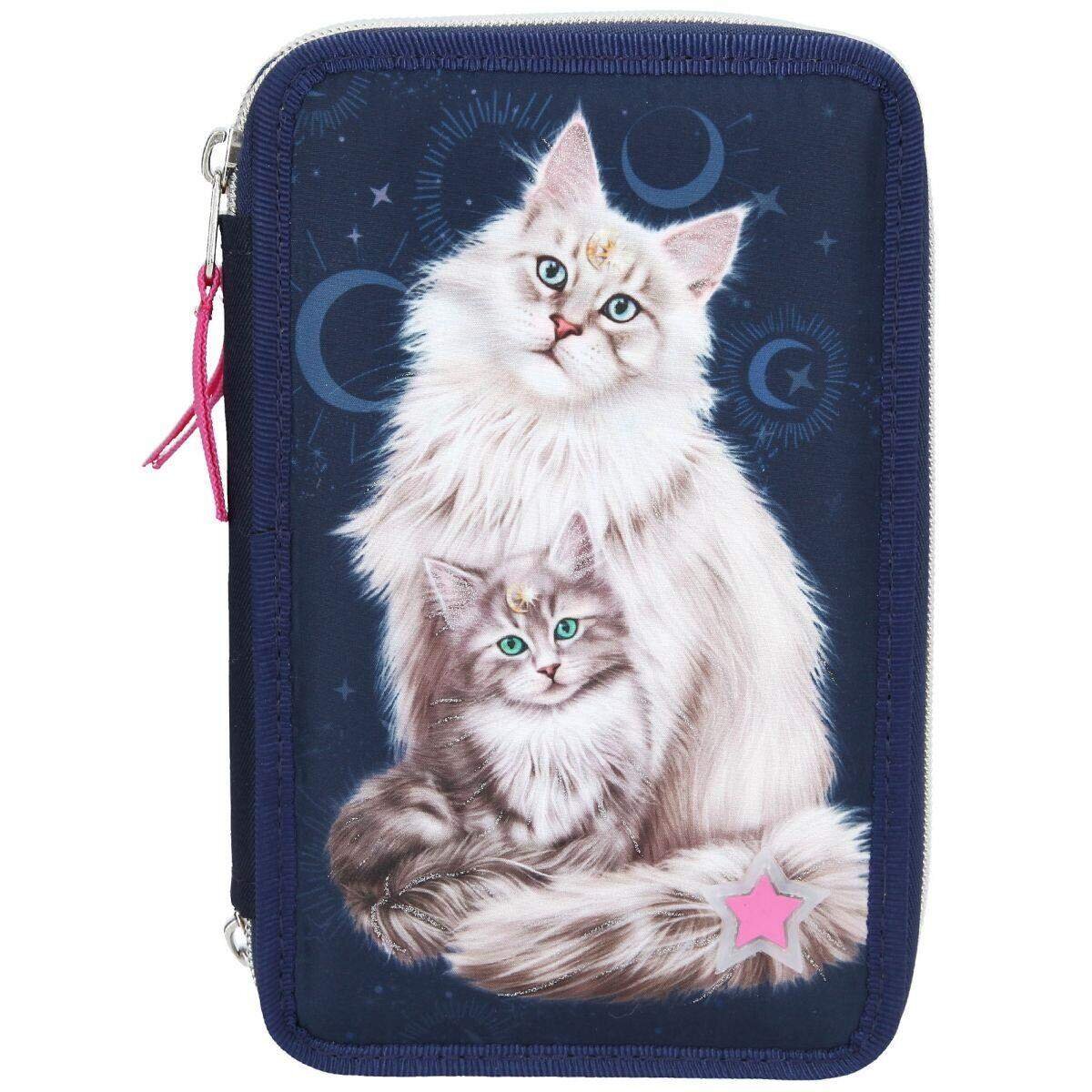 Depesche Fantasy Model 3-fach Federtasche LED MOONLIGHT