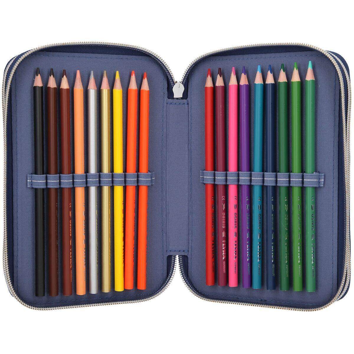 Depesche Fantasy Model 3-fach Federtasche LED MOONLIGHT