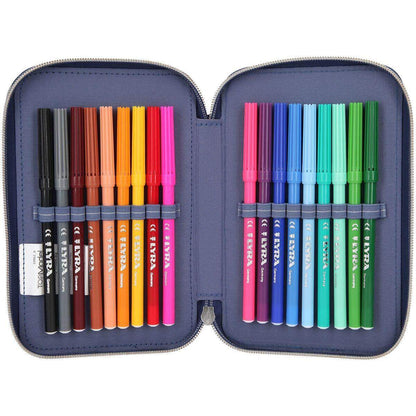 Depesche Fantasy Model 3-fach Federtasche LED MOONLIGHT