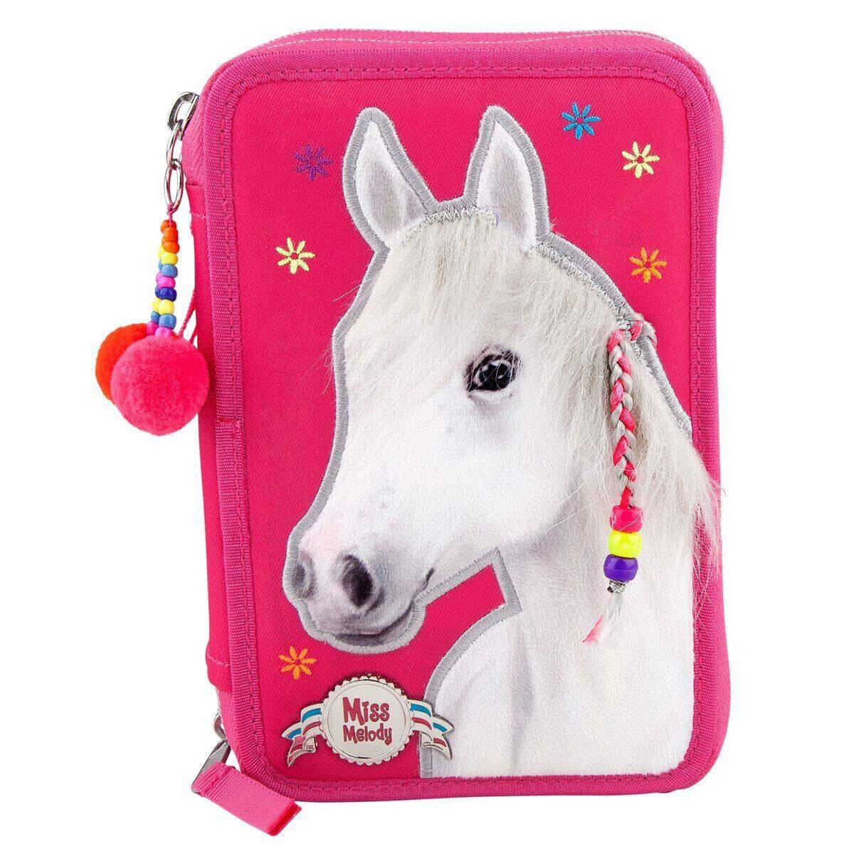 Depesche Miss Melody Federtasche, 3-Fach