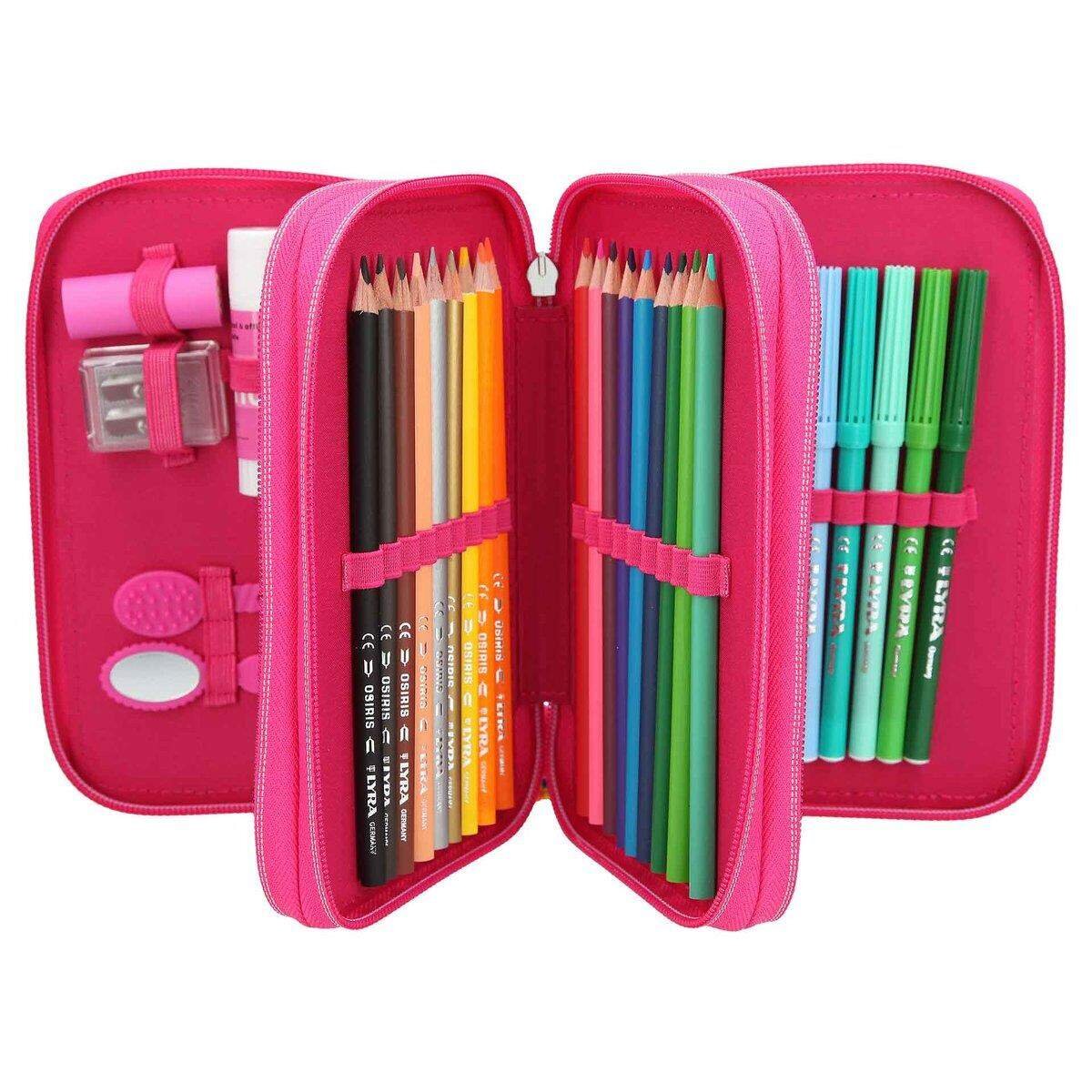 Depesche Miss Melody Federtasche, 3-Fach