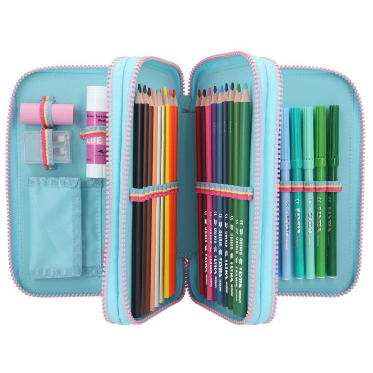 Depesche TOPModel 3-Fach Federtasche NICE, gefüllt