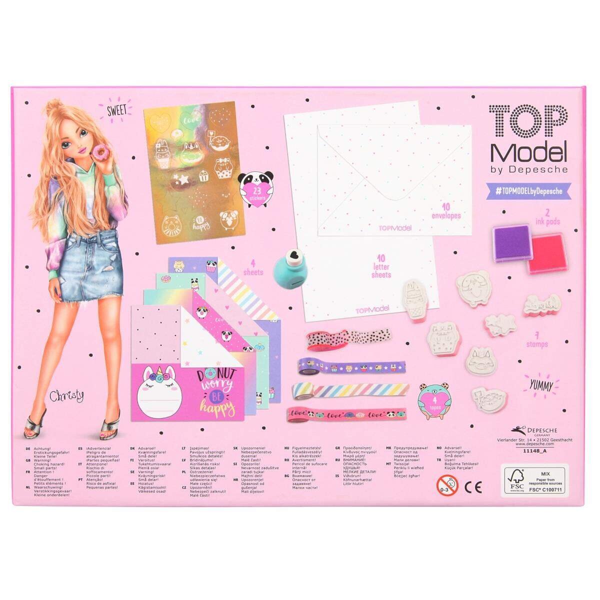 Depesche TOPModel Love Lettersset CANDY CAKE