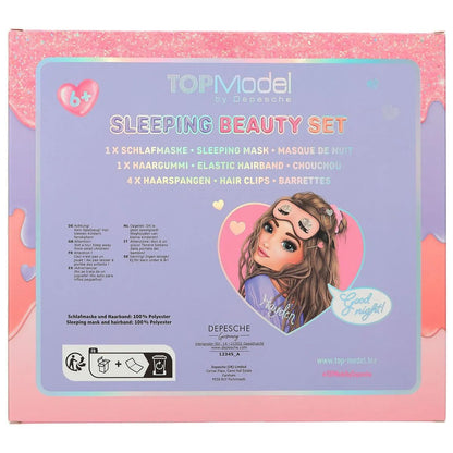 Depesche TOPModel Schlafmaske Set BEAUTY and ME