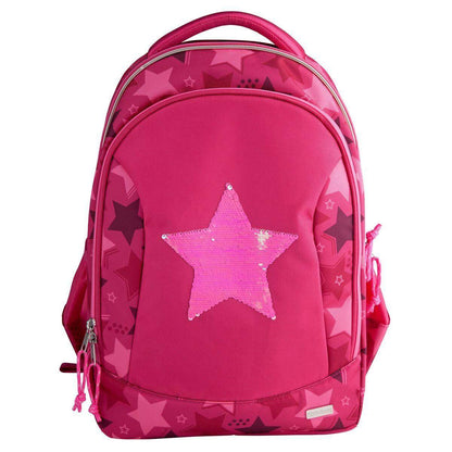 Depesche TOPModel Schulrucksack Streichpaillette Stern pink