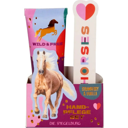 Die Spiegelburg Handcreme und Nagelfeile - I love Horses