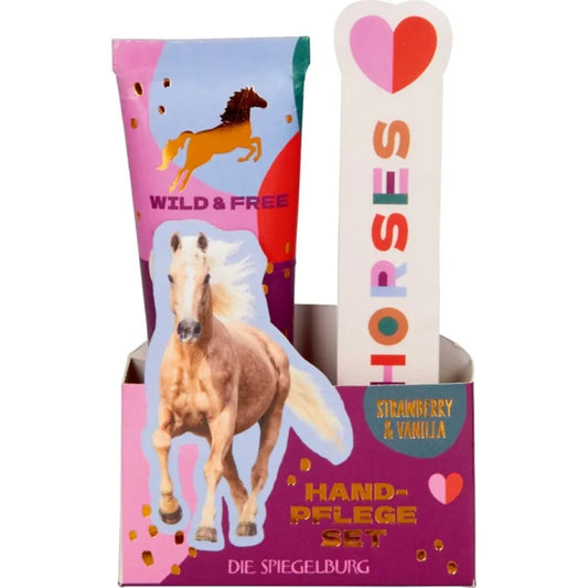 Die Spiegelburg Handcreme und Nagelfeile - I love Horses