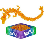 Die Spiegelburg Kristall-Drache rot, lila und gelb, 1 Stück, 3-fach sortiert