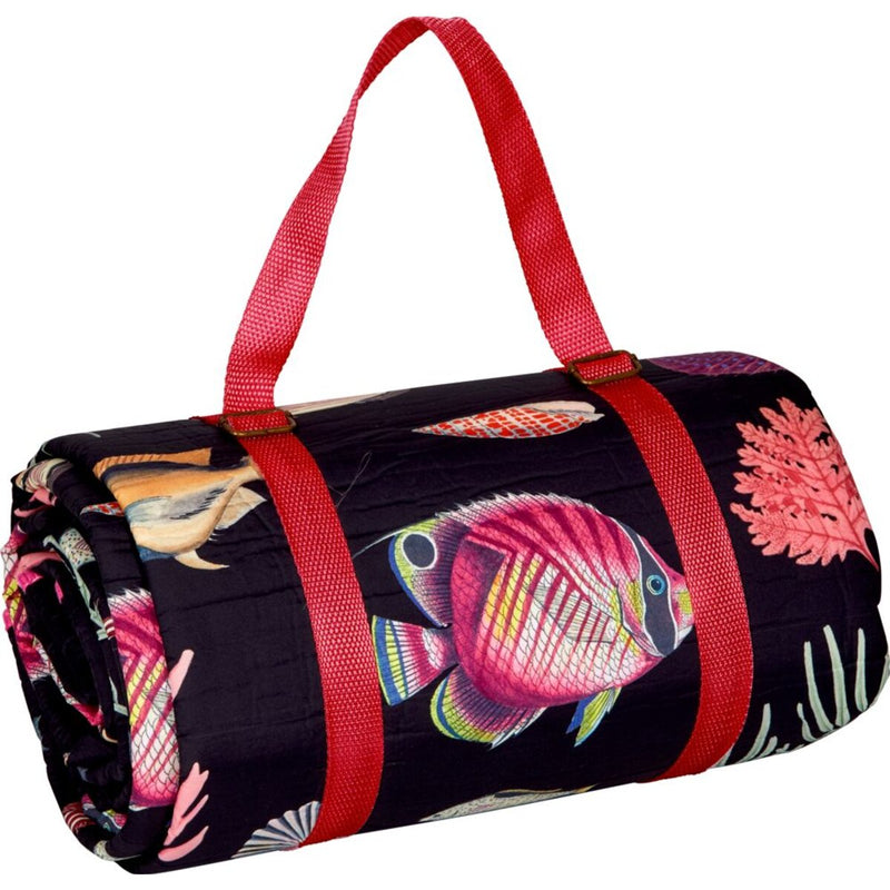 Die Spiegelburg Picknick-Decke Unterwasserwelt "I love my Ocean" (ca.135x150 cm)