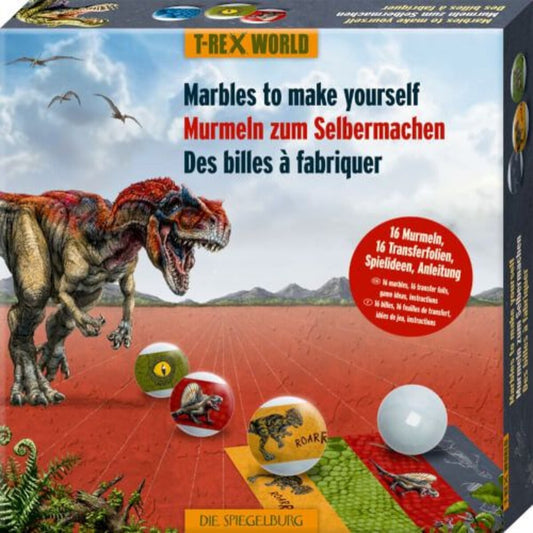 Die Spiegelburg T-Rex World - Murmeln zum Selbermachen