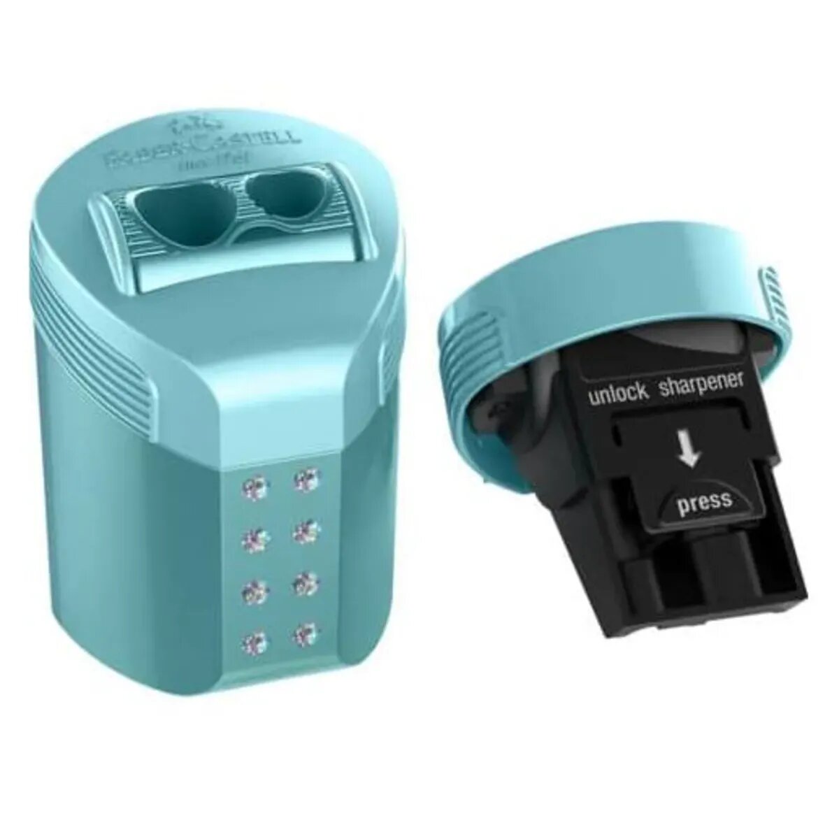 Faber-Castell RollOn Doppelspitzdose Sparkle, 1 Stück, 3-fach sortiert