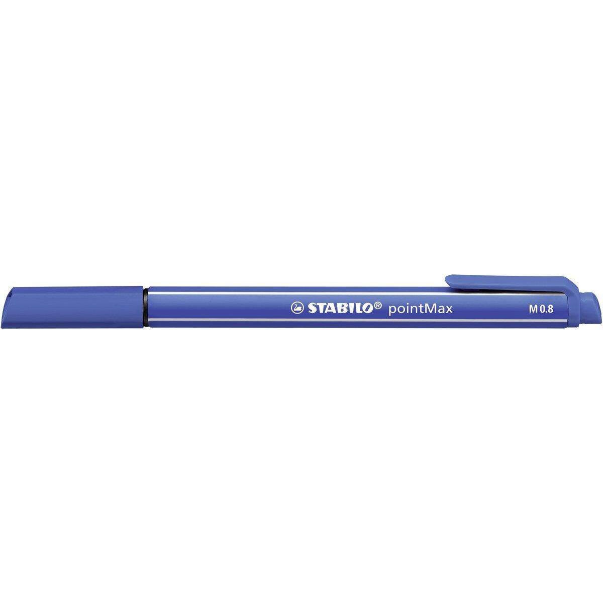 Filzschreiber - STABILO pointMax - Einzelstift - ultramarinblau