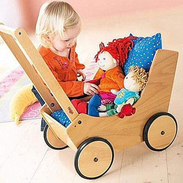 HABA 1624 Puppenwagen, natur