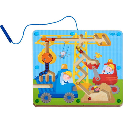HABA Magnetspiel Auf der Baustelle