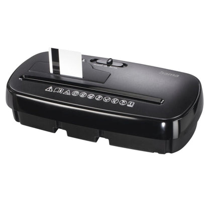 Hama Aktenvernichter S8CD Basic schwarz Schredder mit Sicherheitsstufe P2 T1