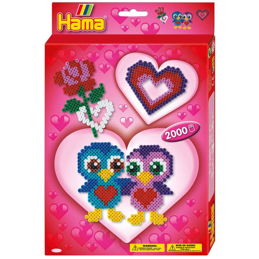 Hama Bügelperlen kleine Geschenkpackung Love