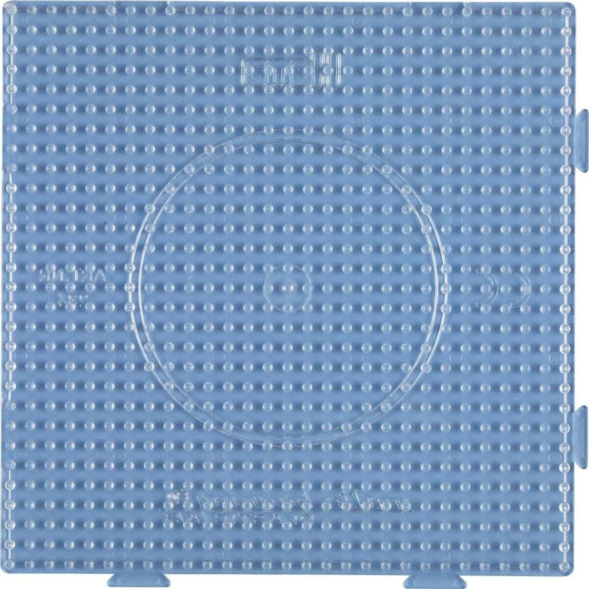 Hama Bügelperlen Stiftplatten großes transparentes Quadrat
