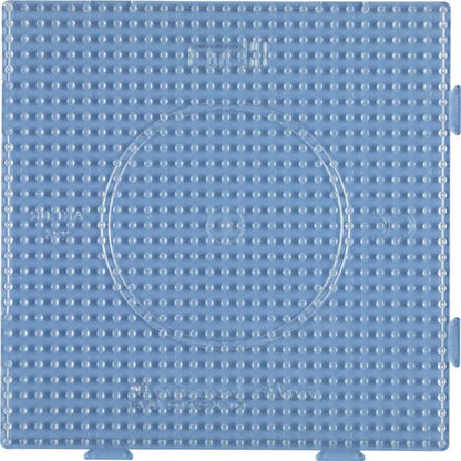 Hama Bügelperlen Stiftplatten großes transparentes Quadrat