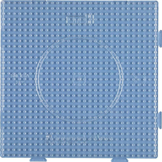 Hama Bügelperlen Stiftplatten großes transparentes Quadrat