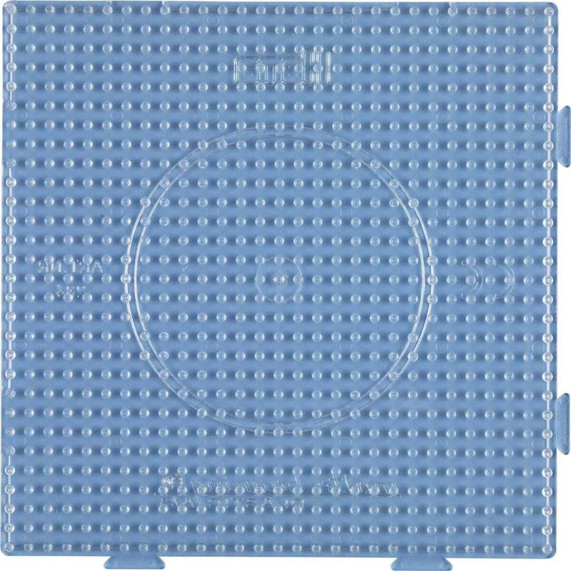 Hama Bügelperlen Stiftplatten großes transparentes Quadrat