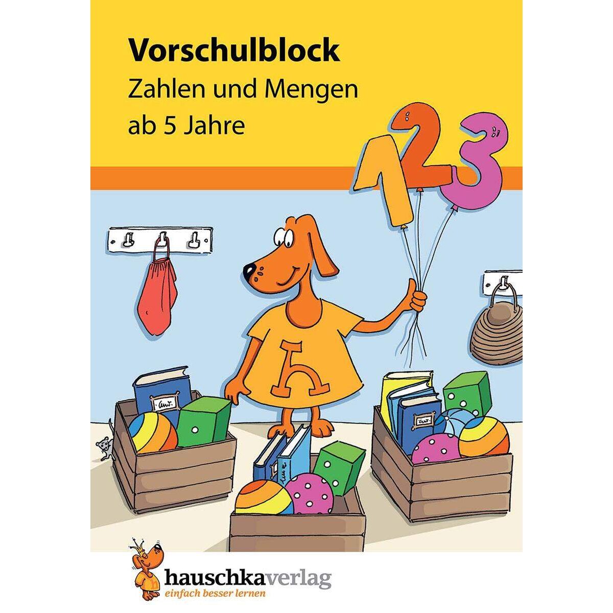 Hauschka Verlag Vorschulblock Zahlen und Mengen