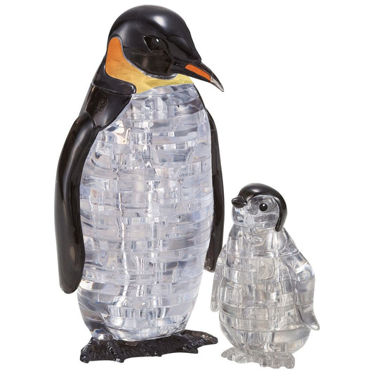 HCM Kinzel Crystal Puzzle - Pinguinpaar, 43 Teile