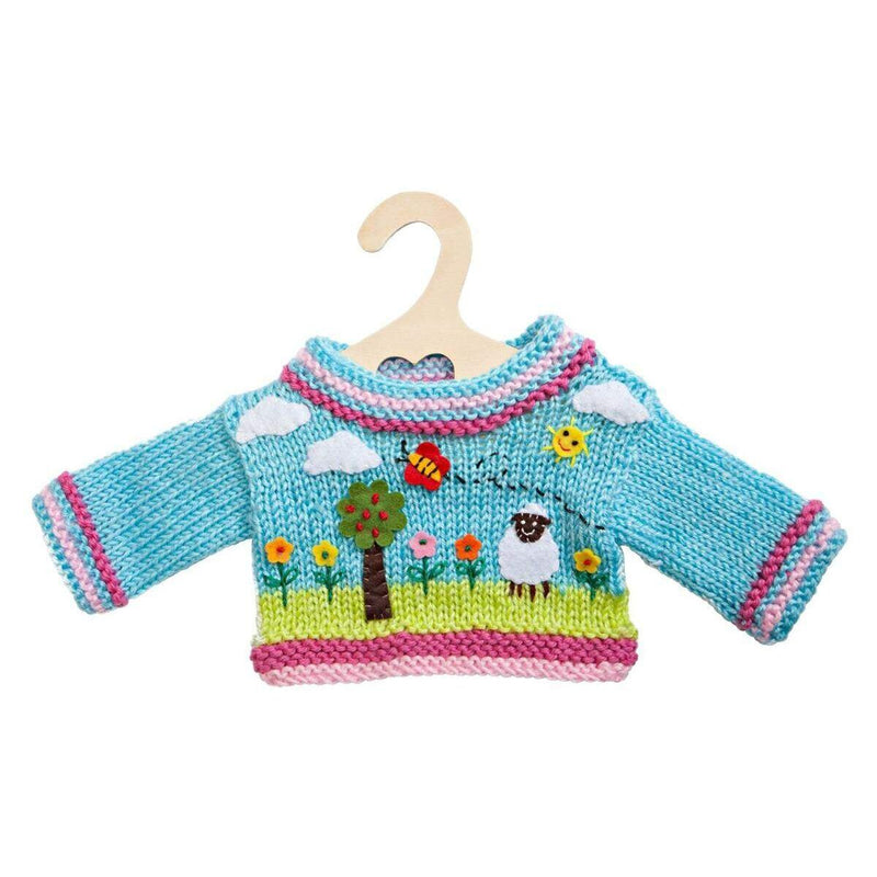 Heless Bunter Strickpullover, Größe 35-45 cm