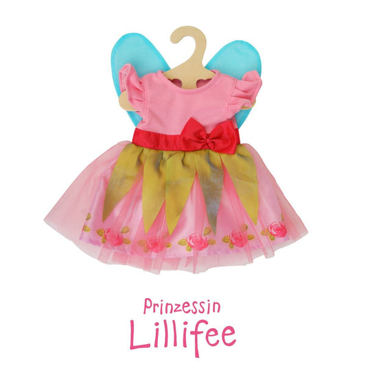 Heless Puppenkleid "Prinzessin Lillifee" mit pinker Schleife, Gr. 35-45 cm