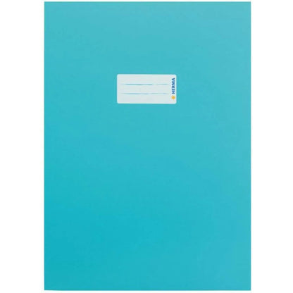 HERMA 1 Heftschoner Karton A4 türkis mit Beschriftungsfeld