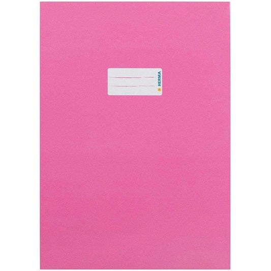 HERMA 1 Heftschoner Karton A4 pink mit Beschriftungsfeld