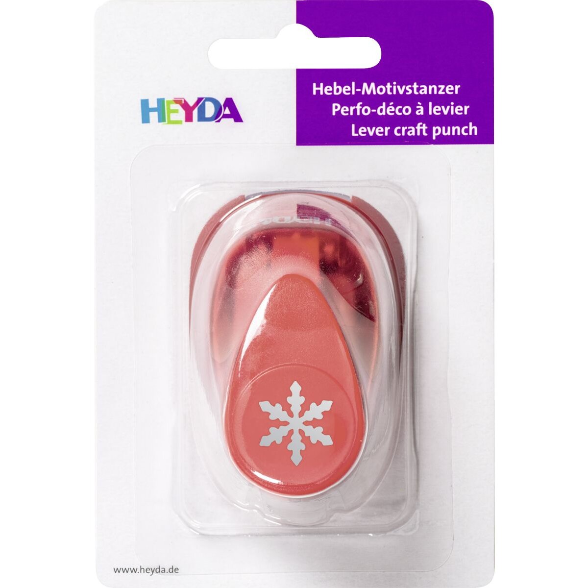 Heyda Motivstanzer klein "Schneeflocke