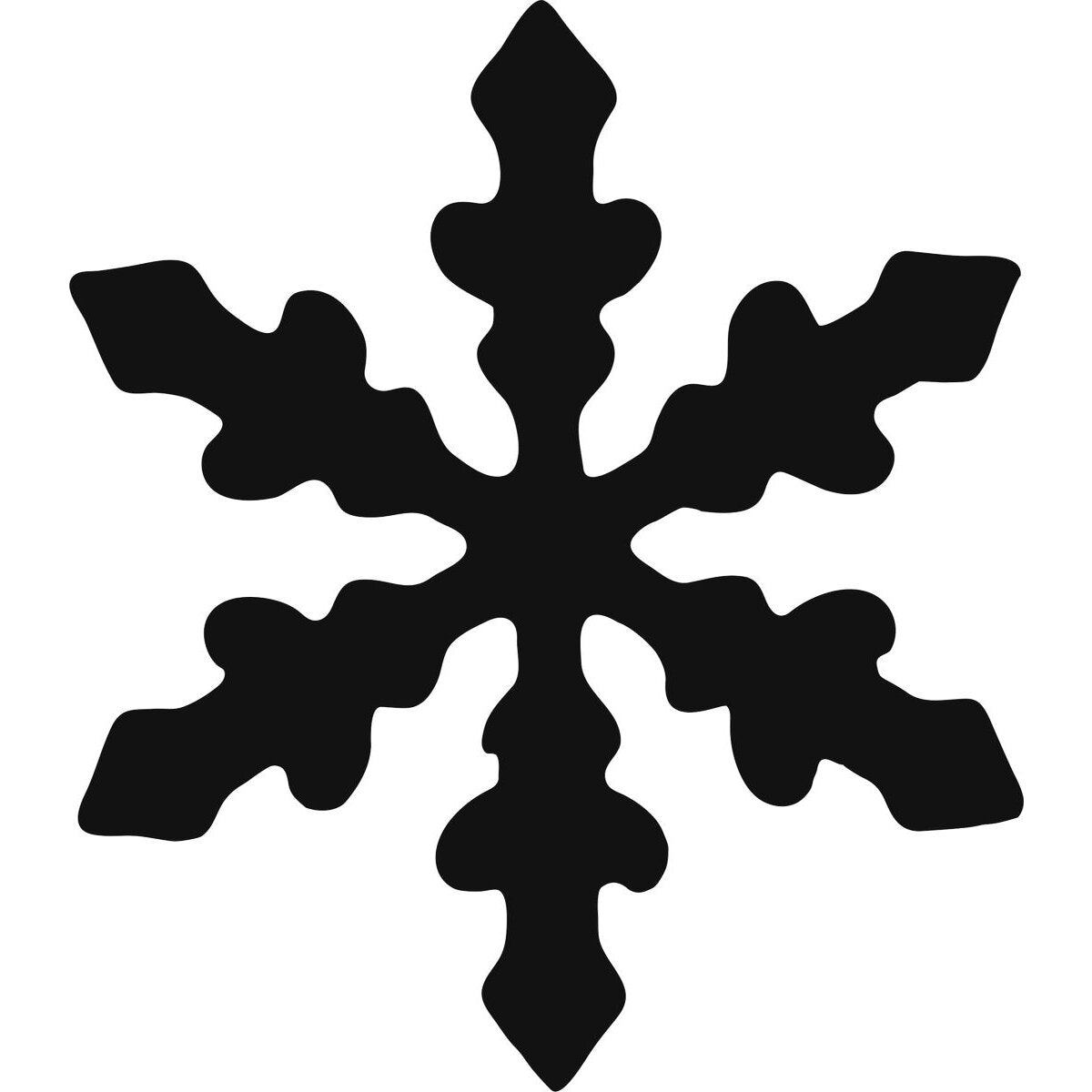Heyda Motivstanzer klein "Schneeflocke