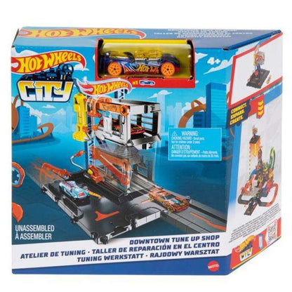 Hot Wheels City Downtown Sortiment, 1 Packung / Set, 4-fach sortiert
