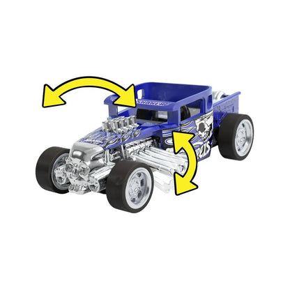 Hot Wheels Pull-Backs, 1 Stück, 8-fach sortiert