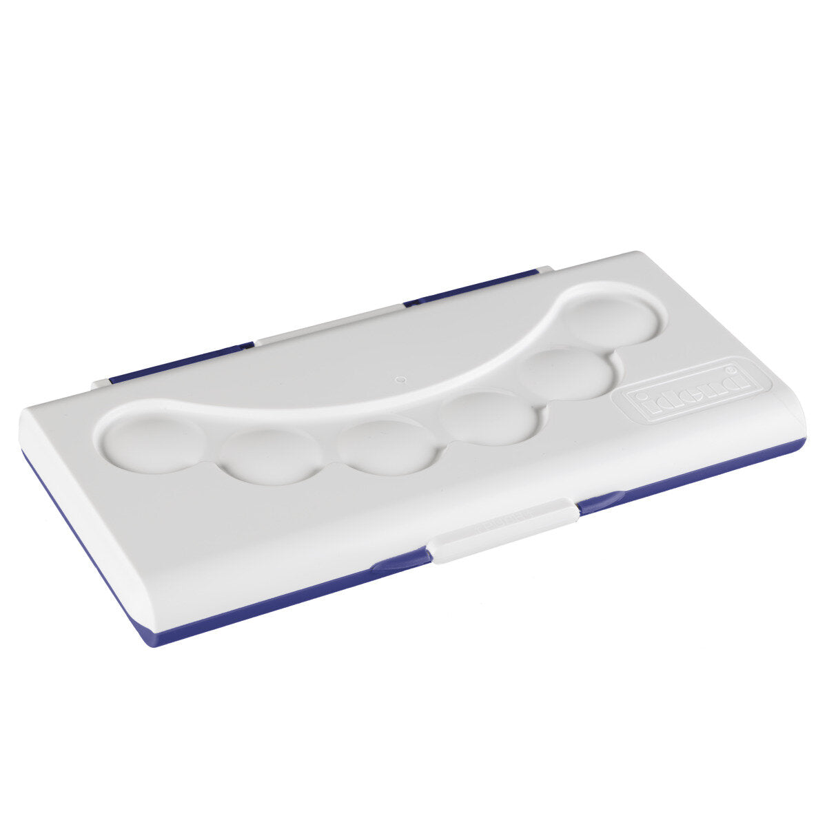 Idena Deckfarbkasten, 12 Farben, 1 Tube Deckweiß