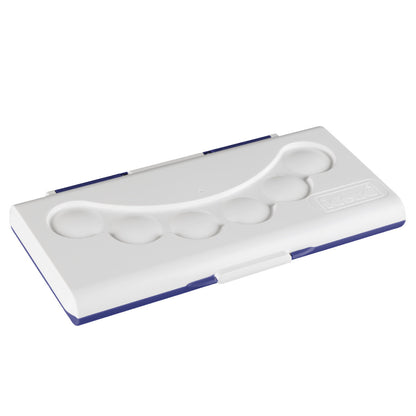 Idena Deckfarbkasten, 12 Farben, 1 Tube Deckweiß