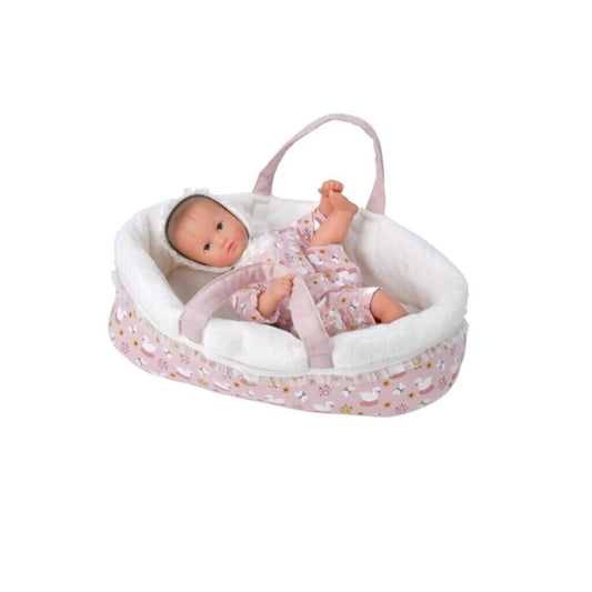 Käthe Kruse Mini Bambina mit Tiara und Tasche Mädchen 30 cm