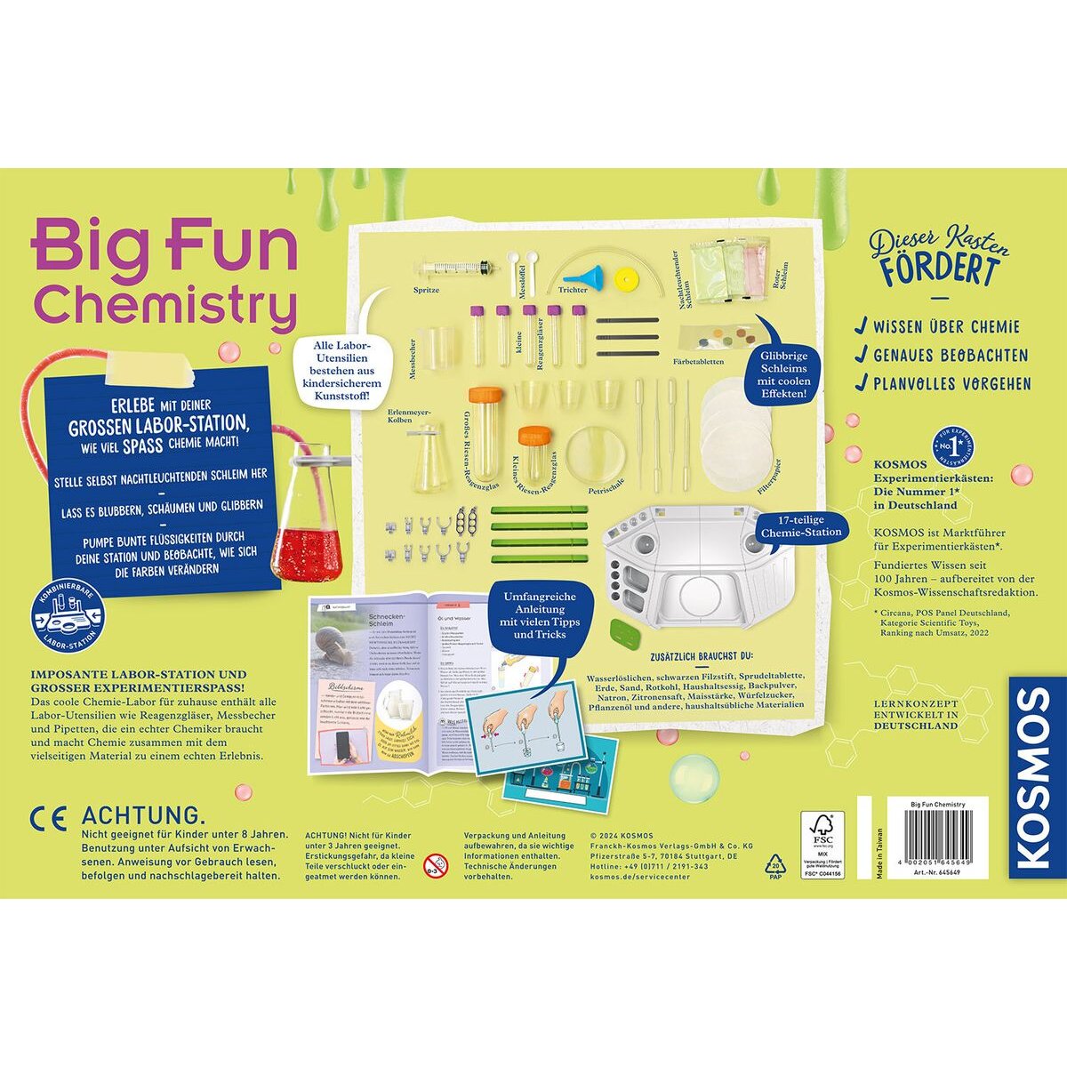 KOSMOS Big Fun Chemistry / Big Fun Chemistry International (mehrsprachig)