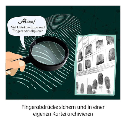 KOSMOS Finger-Abdrücke / Finger-Prints International (mehrsprachig)