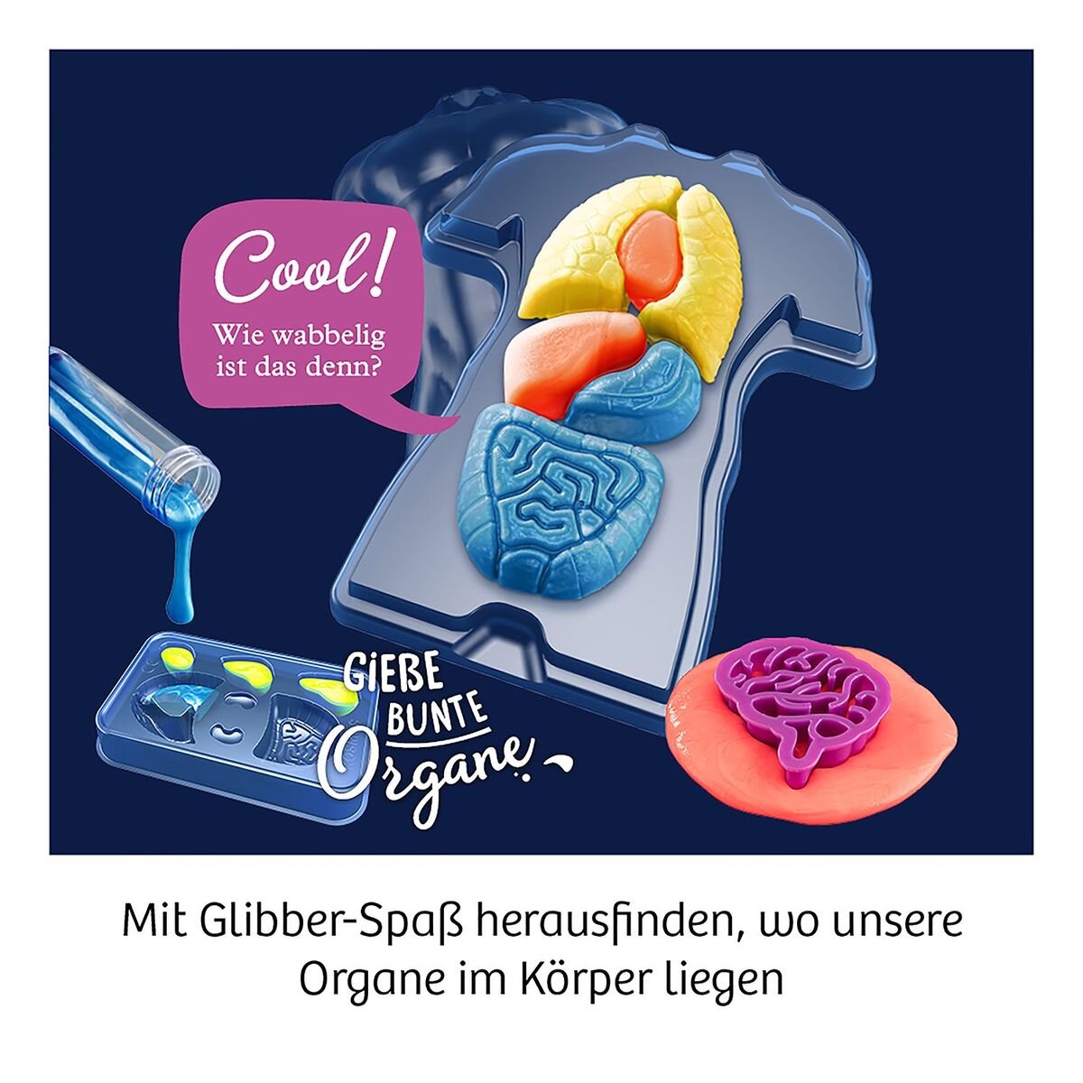 KOSMOS Fun Science Glibber-Organe / Squishy Organs International (mehrsprachig)