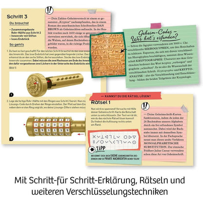 KOSMOS Geheim-Codes, Baue ein eigenes Zahlen-Geheimversteck