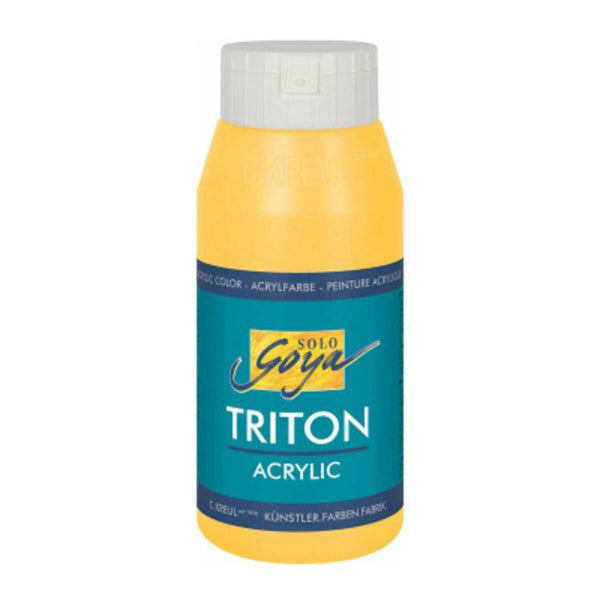 KREUL Acrylfarbe SOLO Goya TRITON kadmiumgelb 750ml Flasche