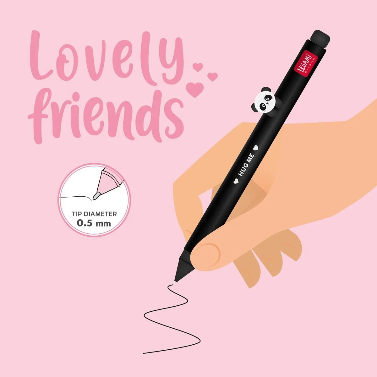 Legami Gelstift Lovely Friends Panda