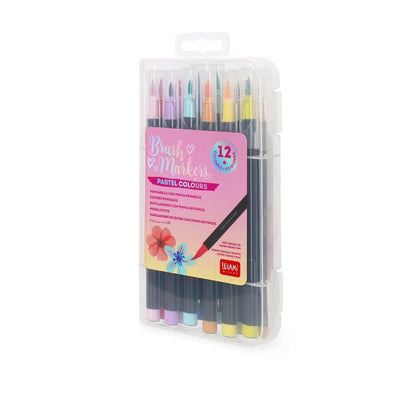 Legami Set mit 12 Pinselstiften - Brush Markers