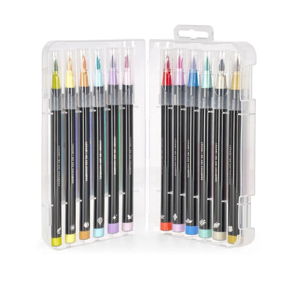 Legami Set mit 12 Pinselstiften - Brush Markers