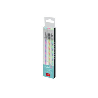 Legami Set mit 3 mehrfarbigen Gelstiften Twist