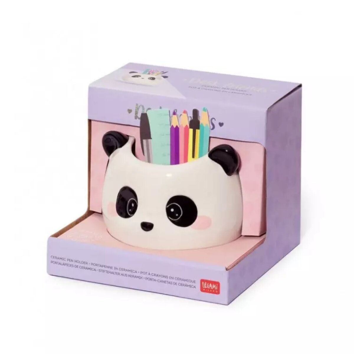 Legami Stiftehalter aus Keramik Desk Friends Panda