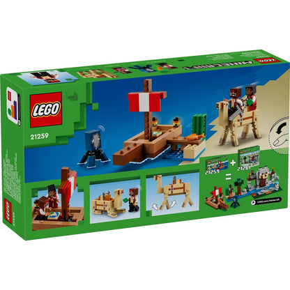 LEGO® Minecraft™ 21259 Die Piratenschiffreise