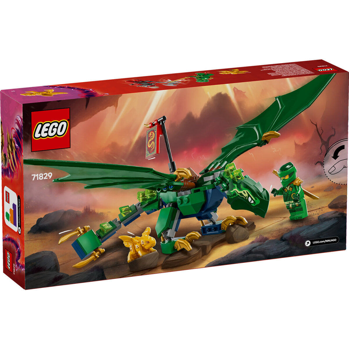 LEGO® NINJAGO® 71829 Lloyds grüner Walddrache