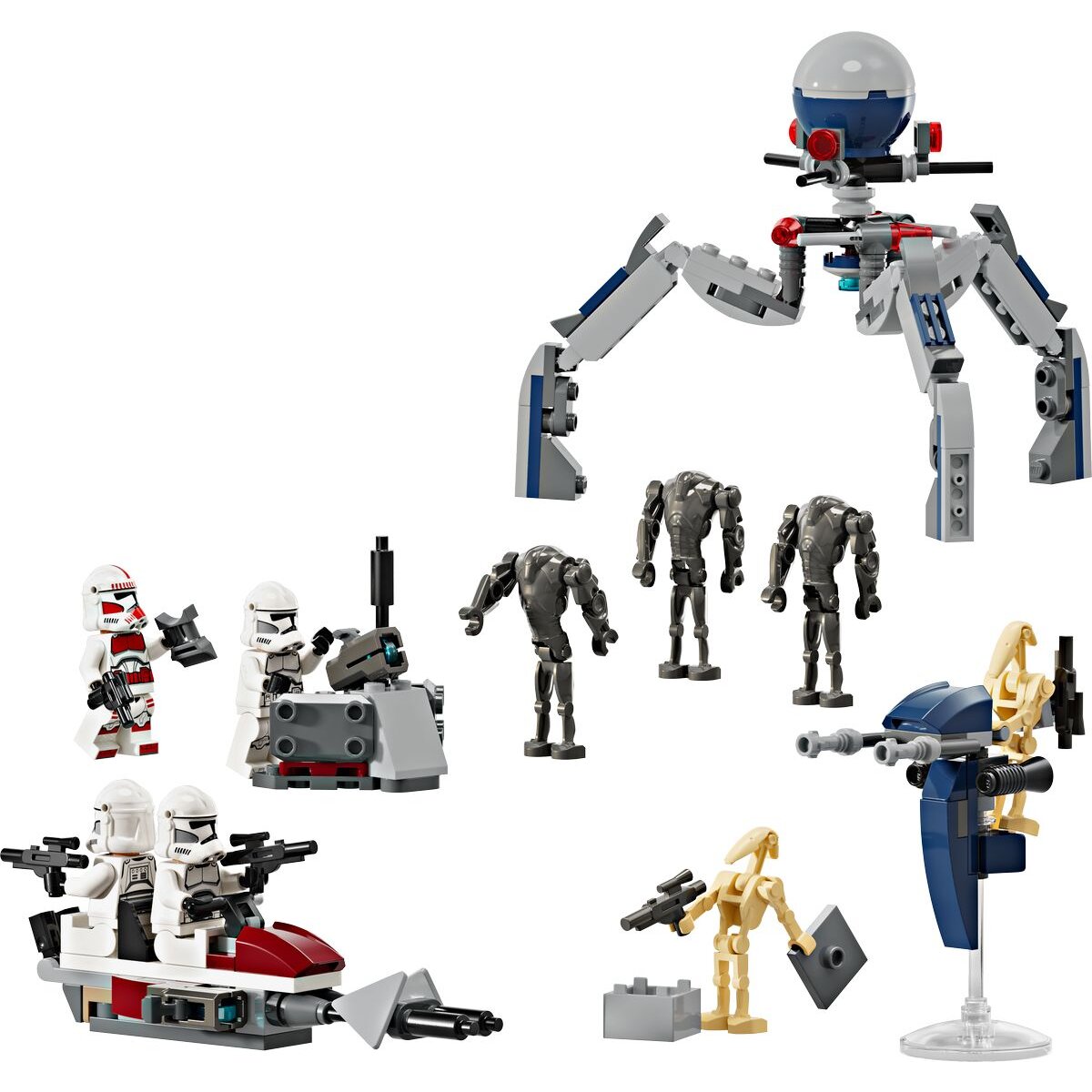 LEGO® Star Wars™ 75372 Clone Trooper & Battle Droid Battle Pack